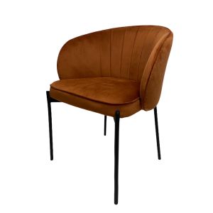 Крісло ALABAMA з опцією вибору тканини та кольору опори