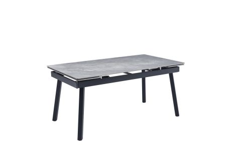 Керамічний стіл TM-88 ребекка грей + чорний